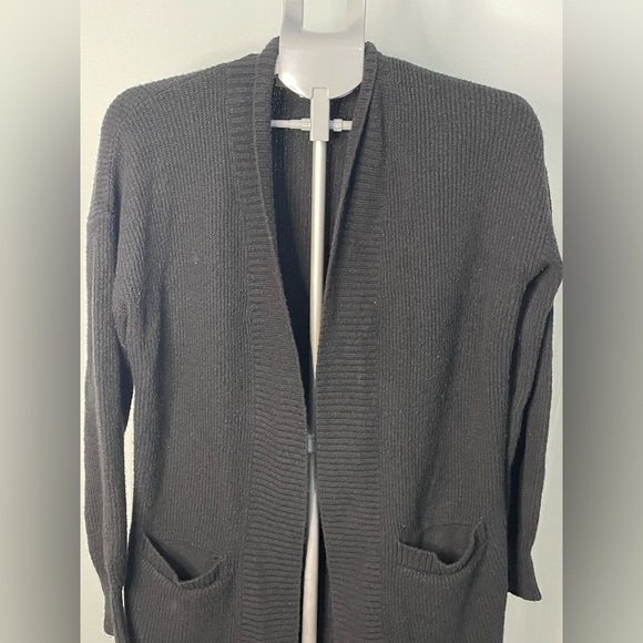 Loft Black Open Front Cardigan Size‎ small - Picture 5 of 7